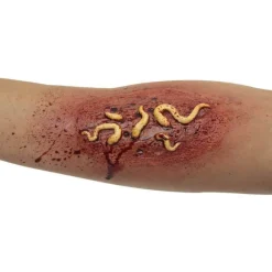 Disfrazzes Maquillaje Para Disfraces^Maquillaje FXs de Gusanos Espeluznantes