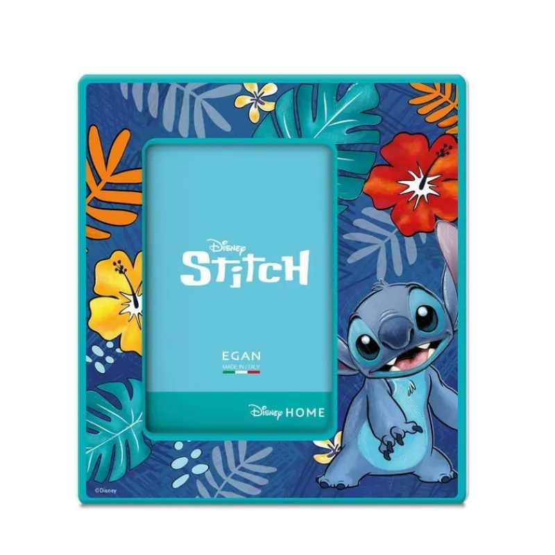 Marco de fotos azul Stitch 20 x 18 cm Películas Y Personajes De Disney ·Lilo Y Stitch