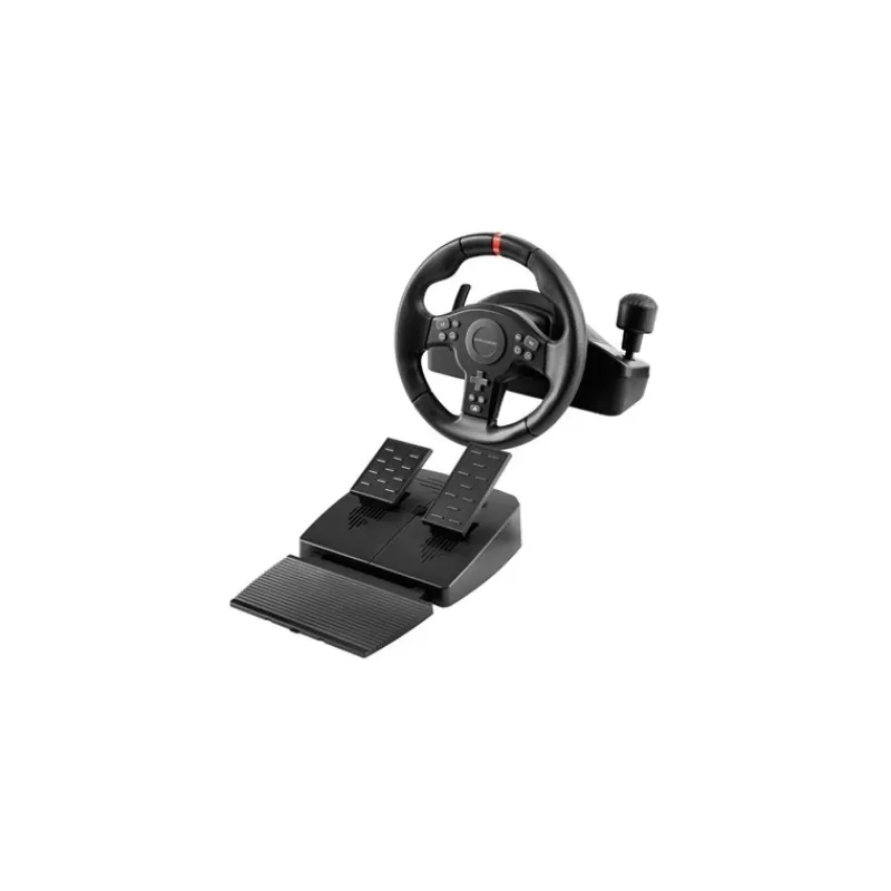 Online Volante SimRacing 270° con Vibración y Palanca Descuentos Gaming|Mandos Y Volantes Pc Gaming
