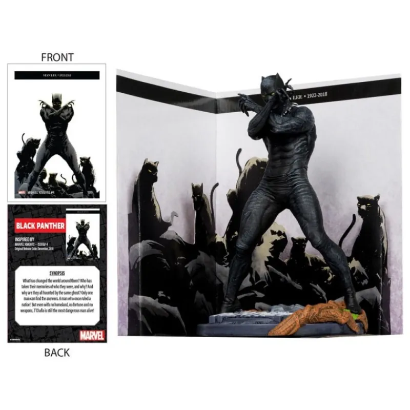 Online Marvel Collection Estatua PVC 1/10 Black Panther 17 cm Superhéroes Marvel|Coleccionismo Marvel
