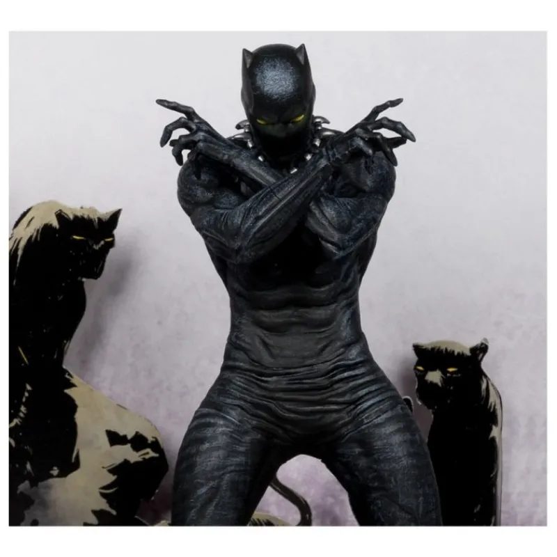 Online Marvel Collection Estatua PVC 1/10 Black Panther 17 cm Superhéroes Marvel|Coleccionismo Marvel