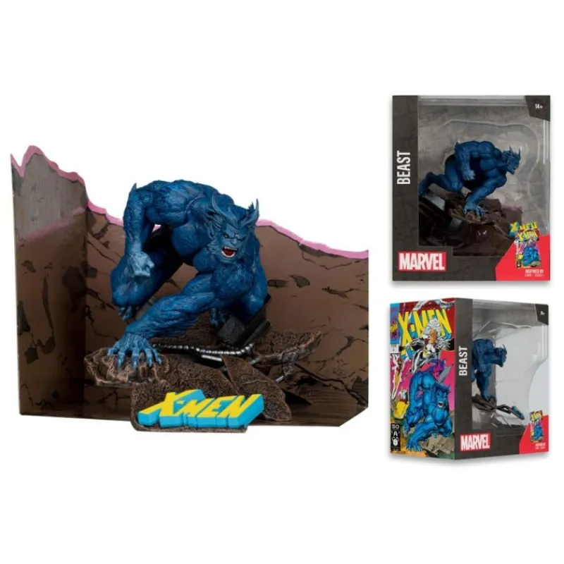 Sale Marvel Collection Estatua PVC 1/10 Beast (X-Men 1) 12 cm Superhéroes Marvel|Coleccionismo Marvel