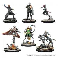 New Marvel Crisis Protocol: Caja inicial Los más poderosos de la Tierra Cosas De Villanos Marvel|Superhéroes Marvel