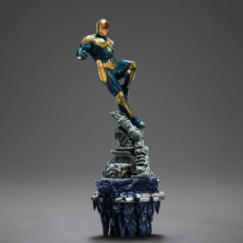 Iron Studios Superhéroes Marvel|Coleccionismo Marvel^Marvel Estatua Art Scale Deluxe 1/10 Nova 41 cm