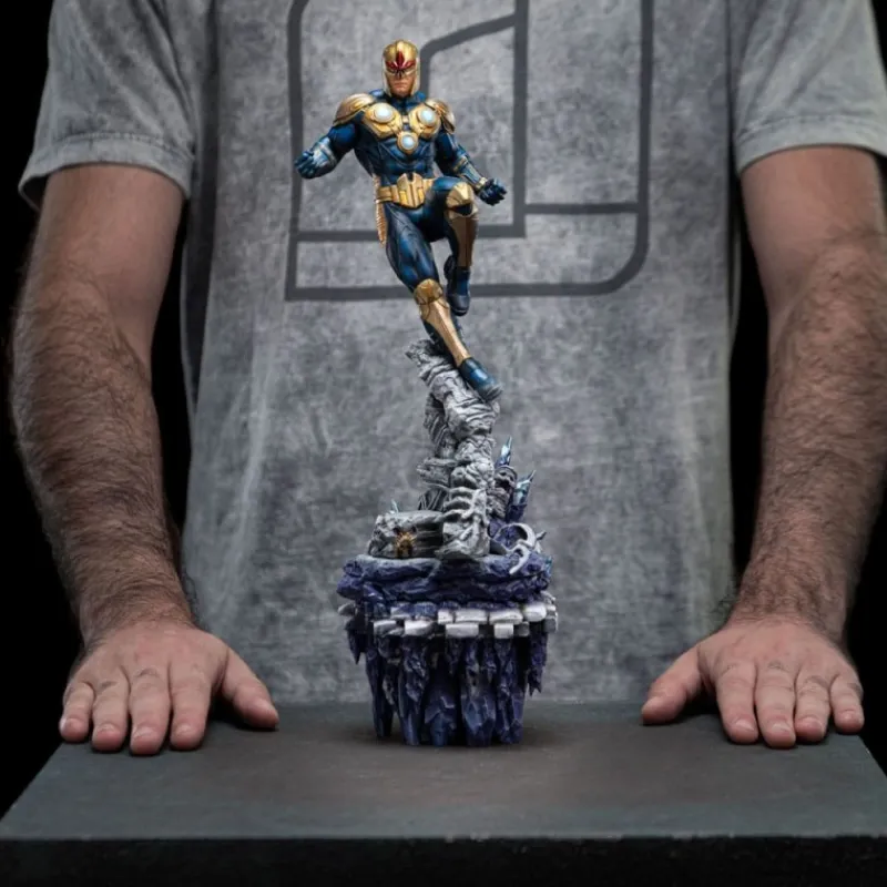 Iron Studios Superhéroes Marvel|Coleccionismo Marvel^Marvel Estatua Art Scale Deluxe 1/10 Nova 41 cm