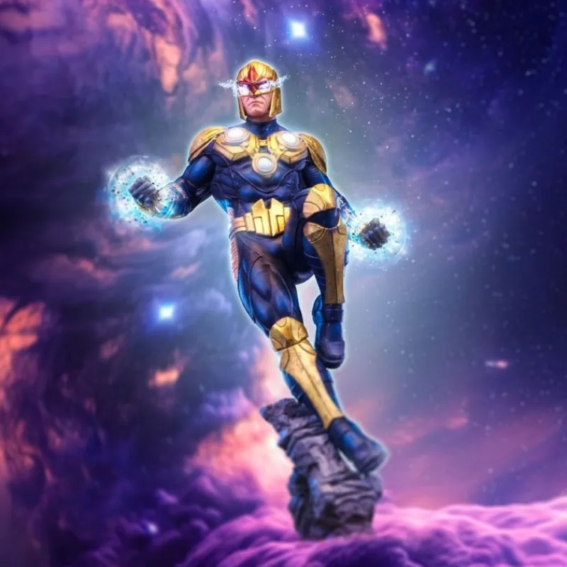 Iron Studios Superhéroes Marvel|Coleccionismo Marvel^Marvel Estatua Art Scale Deluxe 1/10 Nova 41 cm