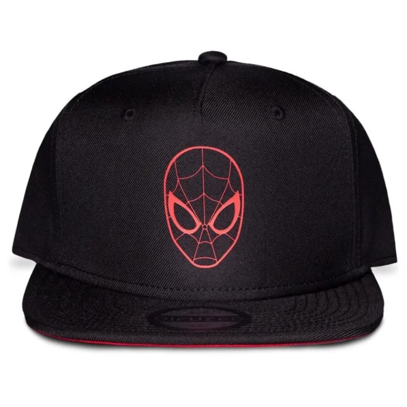 Best Marvel Gorra Snapback Spider-Man Face de algodón Superhéroes Marvel|Moda Marvel