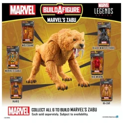 Hasbro Superhéroes Marvel|Coleccionismo Marvel^Marvel Legends Figura Wolfsbane 15 cm - Build A Figure Zabu