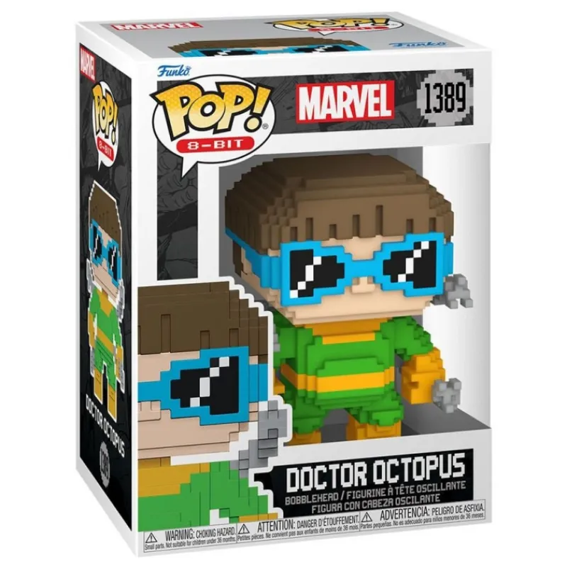 Funko Cosas De Villanos Marvel|Superhéroes Marvel^Marvel POP! 8-Bit Vinyl Figura Doc Ock 9 cm