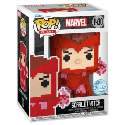 Hot Marvel POP! 8-Bit Vinyl Figura Scarlet Witch 9 cm de Superhéroes Marvel|Funko Marvel