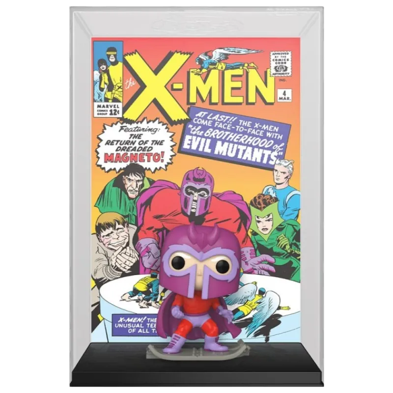 Funko Cosas De Villanos Marvel|Superhéroes Marvel^Marvel POP! Comic Cover Figura X-Men 4 Magneto 9 cm