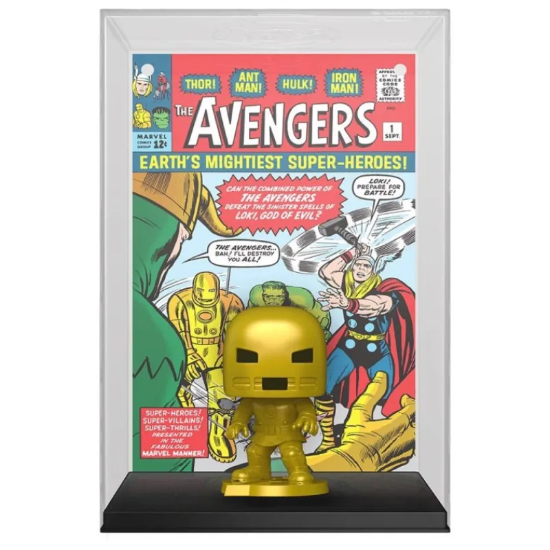 Funko Superhéroes Marvel|Funko Marvel^Marvel POP! Comic Cover Figura Vinyl Avengers 1
