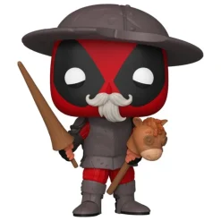 Funko Superhéroes Marvel|Funko Marvel^Marvel POP! Vinyl Figura Deadpool como Don Quijote 9 cm
