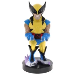 Exquisite Gaming Superhéroes Marvel|Coleccionismo Marvel^Marvel Soporte Cably Guys Lobezno 20 cm para Mandos y Móviles