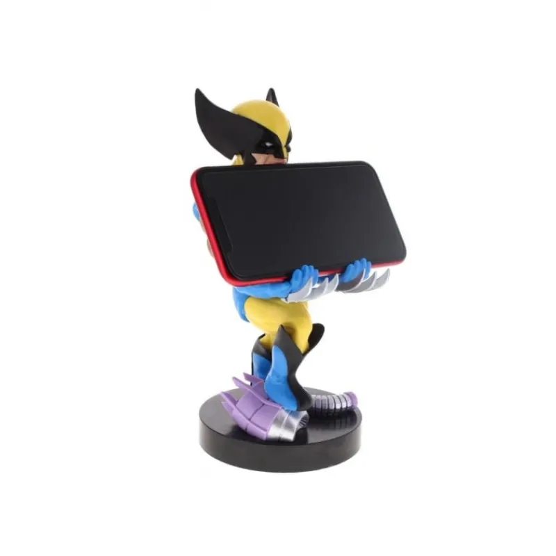 Exquisite Gaming Superhéroes Marvel|Coleccionismo Marvel^Marvel Soporte Cably Guys Lobezno 20 cm para Mandos y Móviles