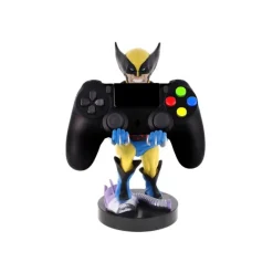 Exquisite Gaming Superhéroes Marvel|Coleccionismo Marvel^Marvel Soporte Cably Guys Lobezno 20 cm para Mandos y Móviles