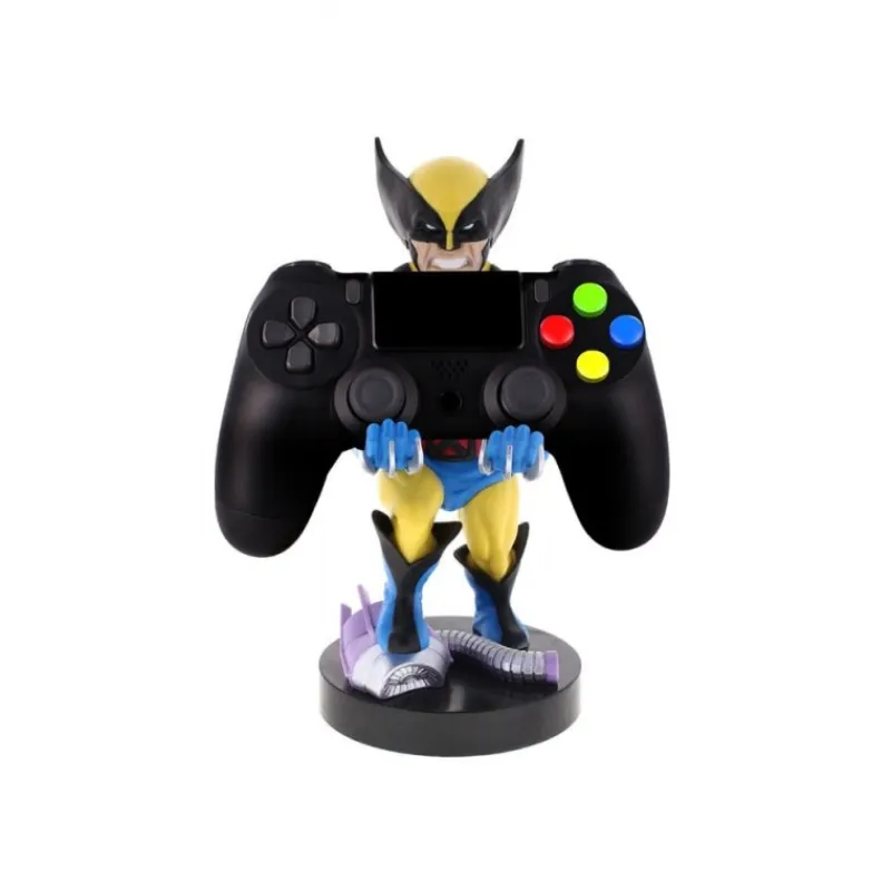 Exquisite Gaming Superhéroes Marvel|Coleccionismo Marvel^Marvel Soporte Cably Guys Lobezno 20 cm para Mandos y Móviles
