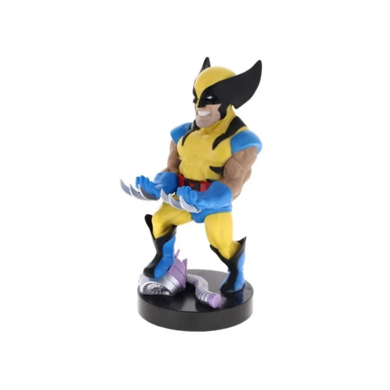 Exquisite Gaming Superhéroes Marvel|Coleccionismo Marvel^Marvel Soporte Cably Guys Lobezno 20 cm para Mandos y Móviles