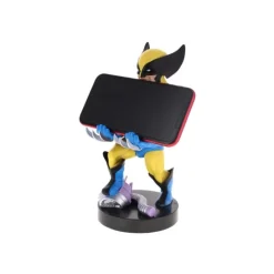 Exquisite Gaming Superhéroes Marvel|Coleccionismo Marvel^Marvel Soporte Cably Guys Lobezno 20 cm para Mandos y Móviles