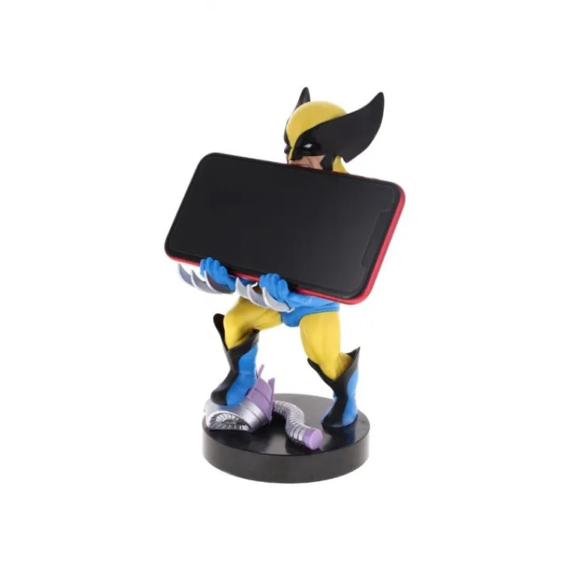 Exquisite Gaming Superhéroes Marvel|Coleccionismo Marvel^Marvel Soporte Cably Guys Lobezno 20 cm para Mandos y Móviles