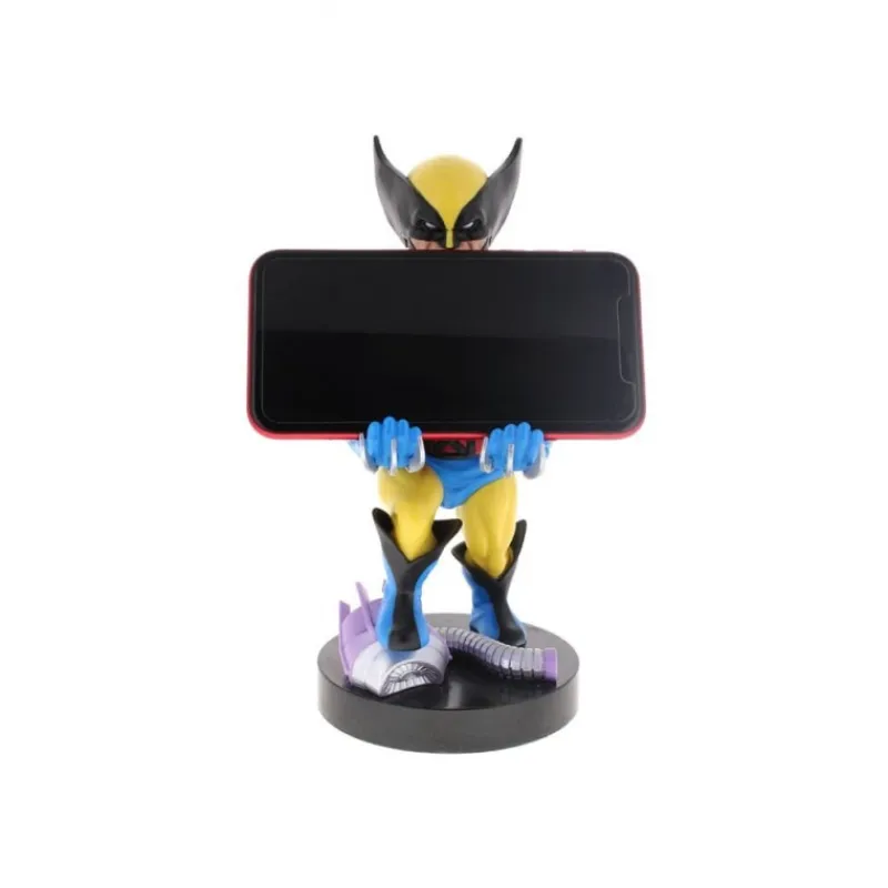 Exquisite Gaming Superhéroes Marvel|Coleccionismo Marvel^Marvel Soporte Cably Guys Lobezno 20 cm para Mandos y Móviles