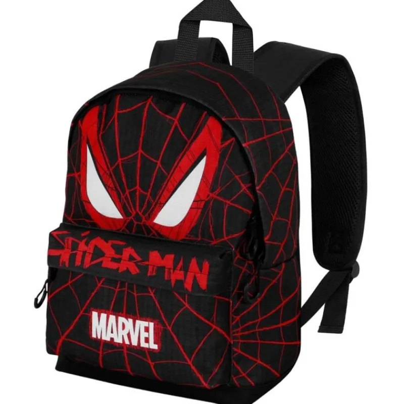 Best Marvel Spiderman Vision Mochila Pequeña HS FAN, Negro Superhéroes Marvel