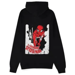 DIFUZED Superhéroes Marvel|Moda Marvel^Marvel Sudadera con Capucha Spider-Man Talla L 100% Algodón