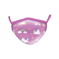 Niños Frikileria Mascarillas Infantiles Y Gel Hidroalcohólico Para Niños^Mascarilla Infantil Unicornio Volador