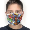 Kukuxumuxu Superhéroes Marvel^Mascarilla Reutilizable SuperOvejas Mix Kukuxumusu Juvenil
