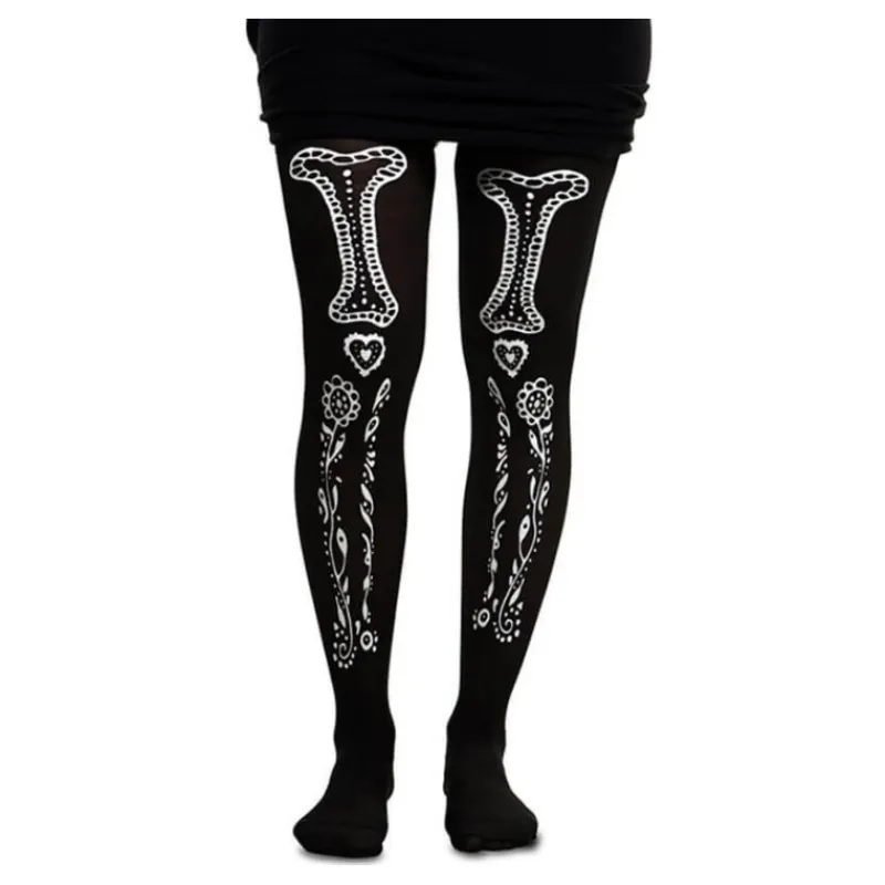 Disfrazzes Medias Y Calcetines Para Disfraces |Accesorios Halloween Y Terror ^Medias del Día de los Muertos