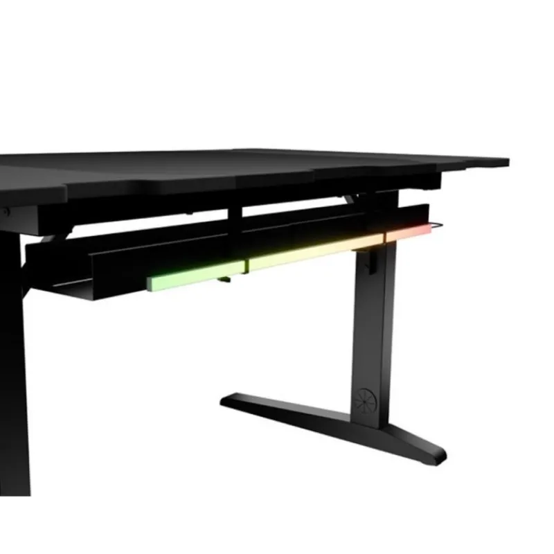 Clearance Mesa Gaming HOLM Modular 140 con LED y Soportes Mesas Gaming