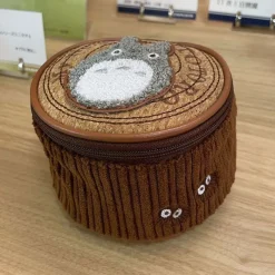 Marushin Más Regalos De Ghibli Y Totoro |Complementos Ghibli^Mi vecino Totoro Monedero Kurosuke Round Log Poliéster