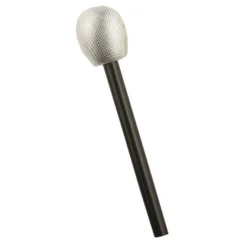 Best Micrófono de Cantante de 27 cm Complementos Para Disfraces|Disfraces De Música
