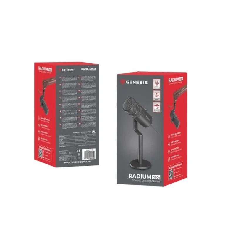 Clearance Micrófono Dinámico Radium 350 Condensador Cardioide USB Otros Periféricos Gaming