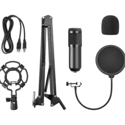 Mars Gaming Regalos Y Coleccionismo Para Gamers - Cosas De Videojuegos Míticos|Auriculares Y Sonido Gaming ^Micrófono MMICRPO Negro Cardioide