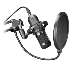 Mars Gaming Regalos Y Coleccionismo Para Gamers - Cosas De Videojuegos Míticos|Auriculares Y Sonido Gaming ^Micrófono MMICRPO Negro Cardioide