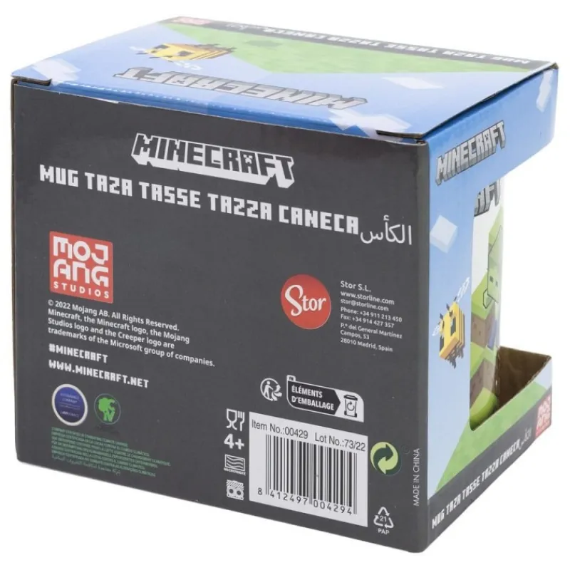 Minecraft Taza TNT Boom 325 ml - Licencia oficial Minecraft