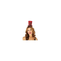 Outlet Mini Chistera de Majorette Roja Sombreros Y Cascos Para Disfraces |Disfraces Unisex