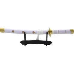 Sale Mini Katana Blanca Enma de Zoro One Piece 45 cm Mini Katanas