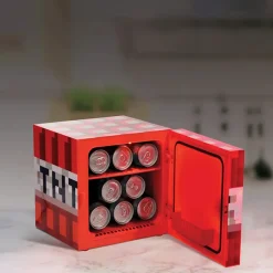 Clearance Mini Nevera Bloque de TNT 6,7L Minecraft Minecraft|Regalos Y Coleccionismo Para Gamers - Cosas De Videojuegos Míticos