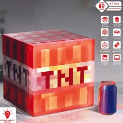 Clearance Mini Nevera Bloque de TNT 6,7L Minecraft Minecraft|Regalos Y Coleccionismo Para Gamers - Cosas De Videojuegos Míticos