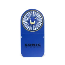 YuMe Toys Regalos Y Coleccionismo Para Gamers - Cosas De Videojuegos Míticos|Descuentos Gaming^Mini Ventilador Plegable Sonic: Frescura y Estilo en Tu Bolsillo