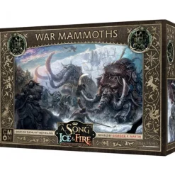 Asmodee Juego De Tronos Y La Casa Del Dragón ^Miniaturas Mamuts de Guerra - Canción de Hielo y Fuego