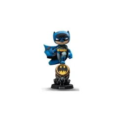 Iron Studios Regalos De Superhéroes Dc|Figuras Dc^Minifigura Batman Mini Co. PVC Blue Variant 15 cm