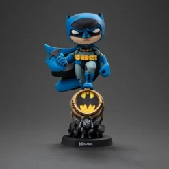 Iron Studios Regalos De Superhéroes Dc|Figuras Dc^Minifigura Batman Mini Co. PVC Blue Variant 15 cm
