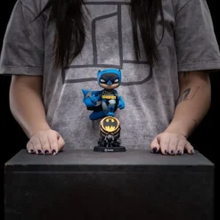 Iron Studios Regalos De Superhéroes Dc|Figuras Dc^Minifigura Batman Mini Co. PVC Blue Variant 15 cm