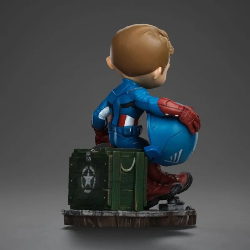 Outlet Minifigura Captain America Mini Co. PVC 14 cm Marvel Coleccionismo Marvel