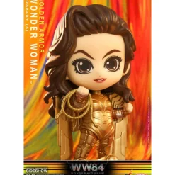 Hot Toys Regalos De Superhéroes Dc|Figuras Dc^Minifigura Cosbaby (S) Golden Armor Wonder Woman 10 Cm Wonder Woman 1984