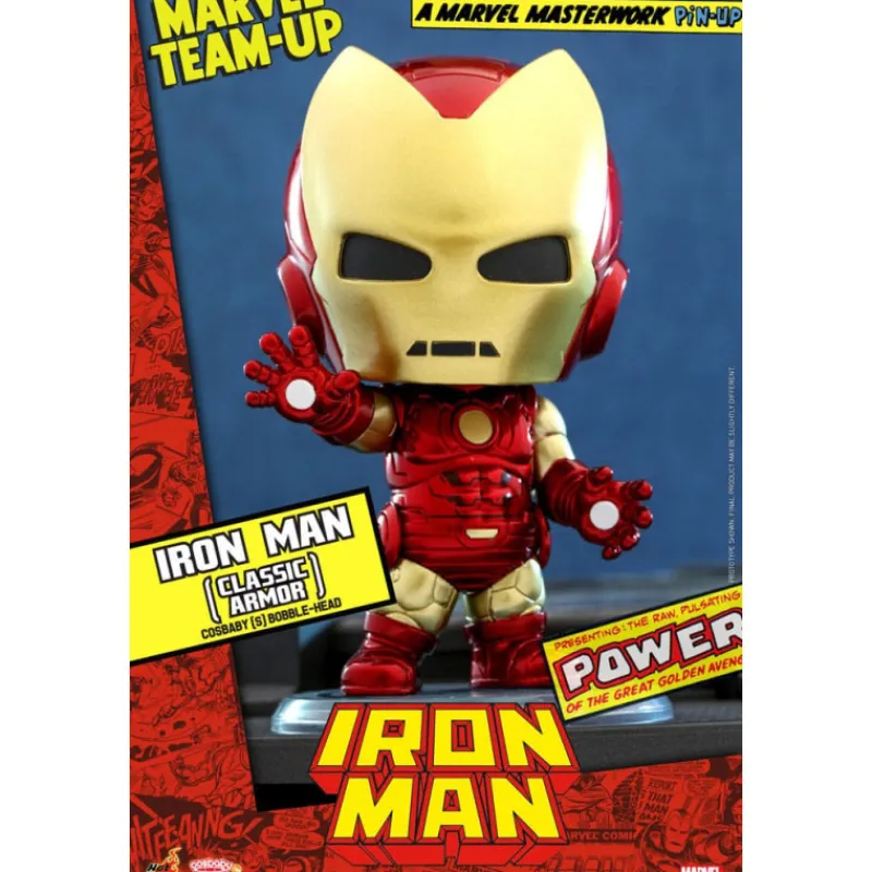 Hot Toys Coleccionismo Marvel^Minifigura Cosbaby (S) Iron Man (Classic Armor) 10 Cm Marvel Comics