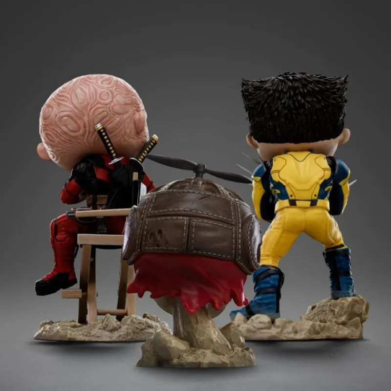 Online Minifigura Mini Co. Deadpool Unmasked 13 cm de Superhéroes Marvel|Funko Marvel